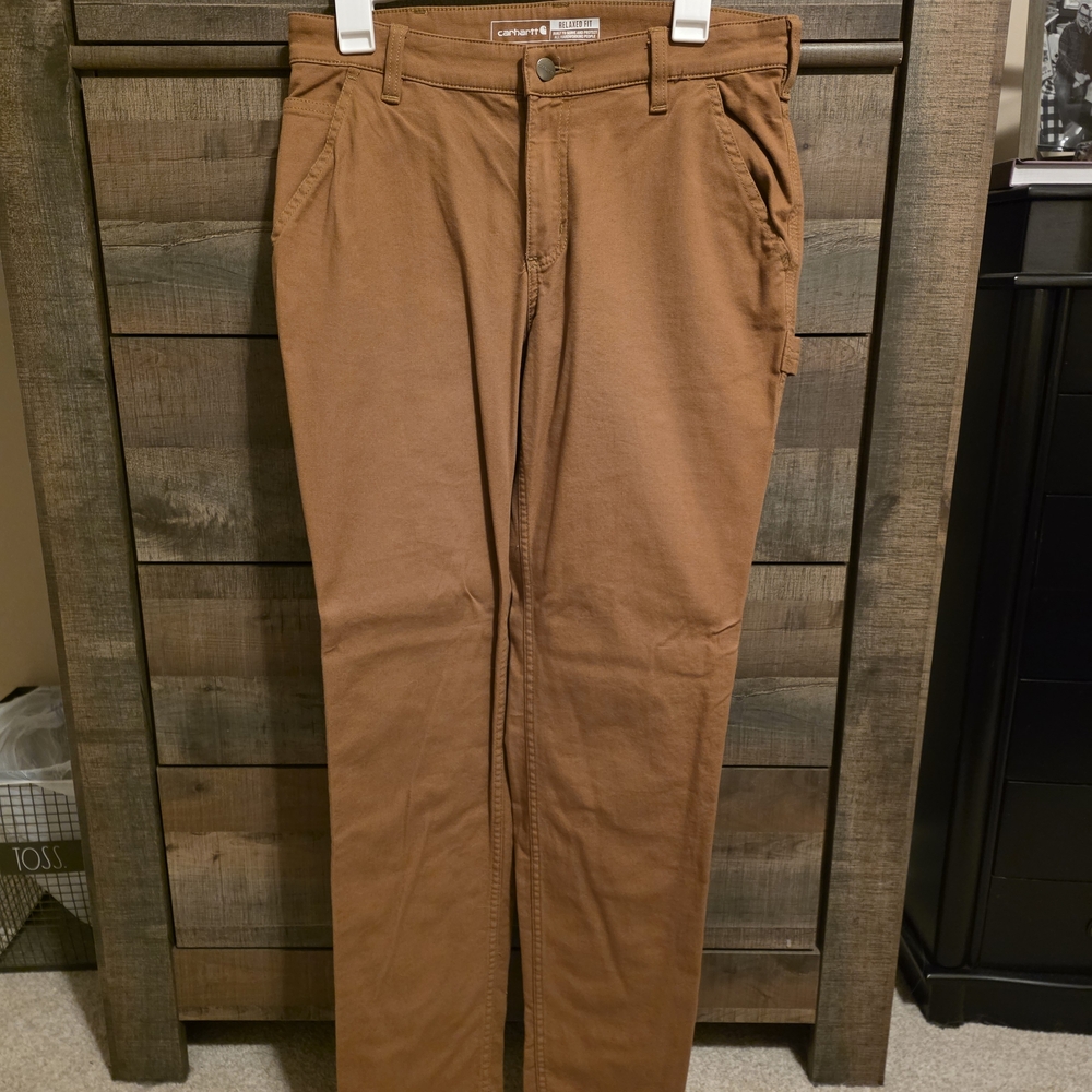 Women's Carhartt Relaxed Canvas Pants NWT